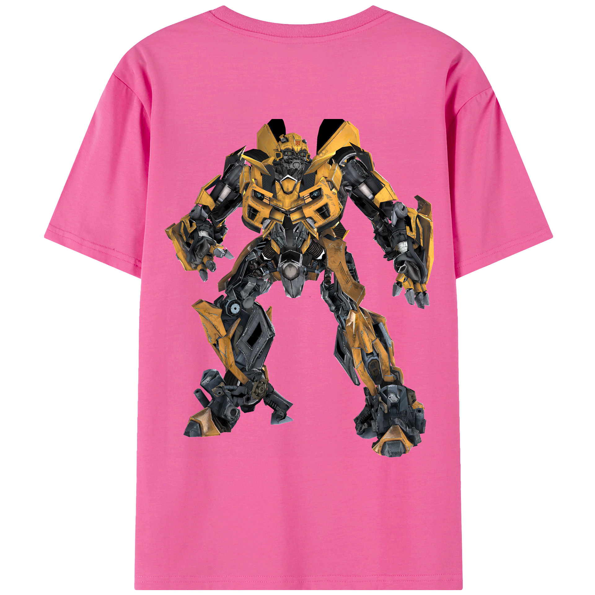 （画像用） Transformers トランスフォーマー レディース半袖Tシャツ(バックプリント)